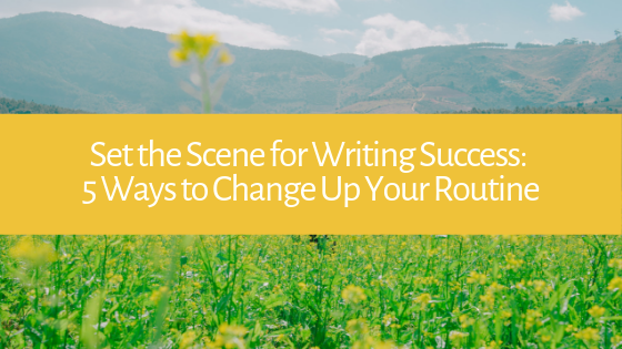 Having trouble sticking to your writing schedule? Feeling uninspired? Here are 5 new ideas for your writing process steps!