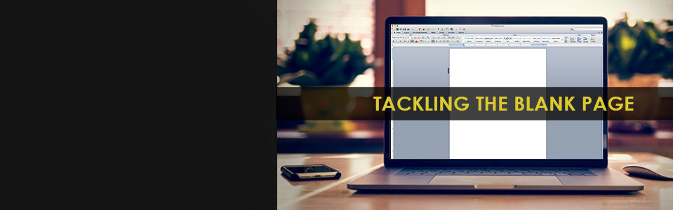 New Year’s Resolution: Tackling the Blank Page New Year’s Resolution: Tackling the Blank Page
